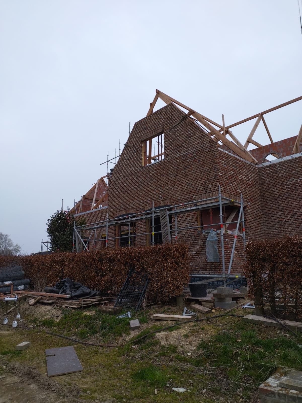 Nieuwbouw afwerking Etikhove