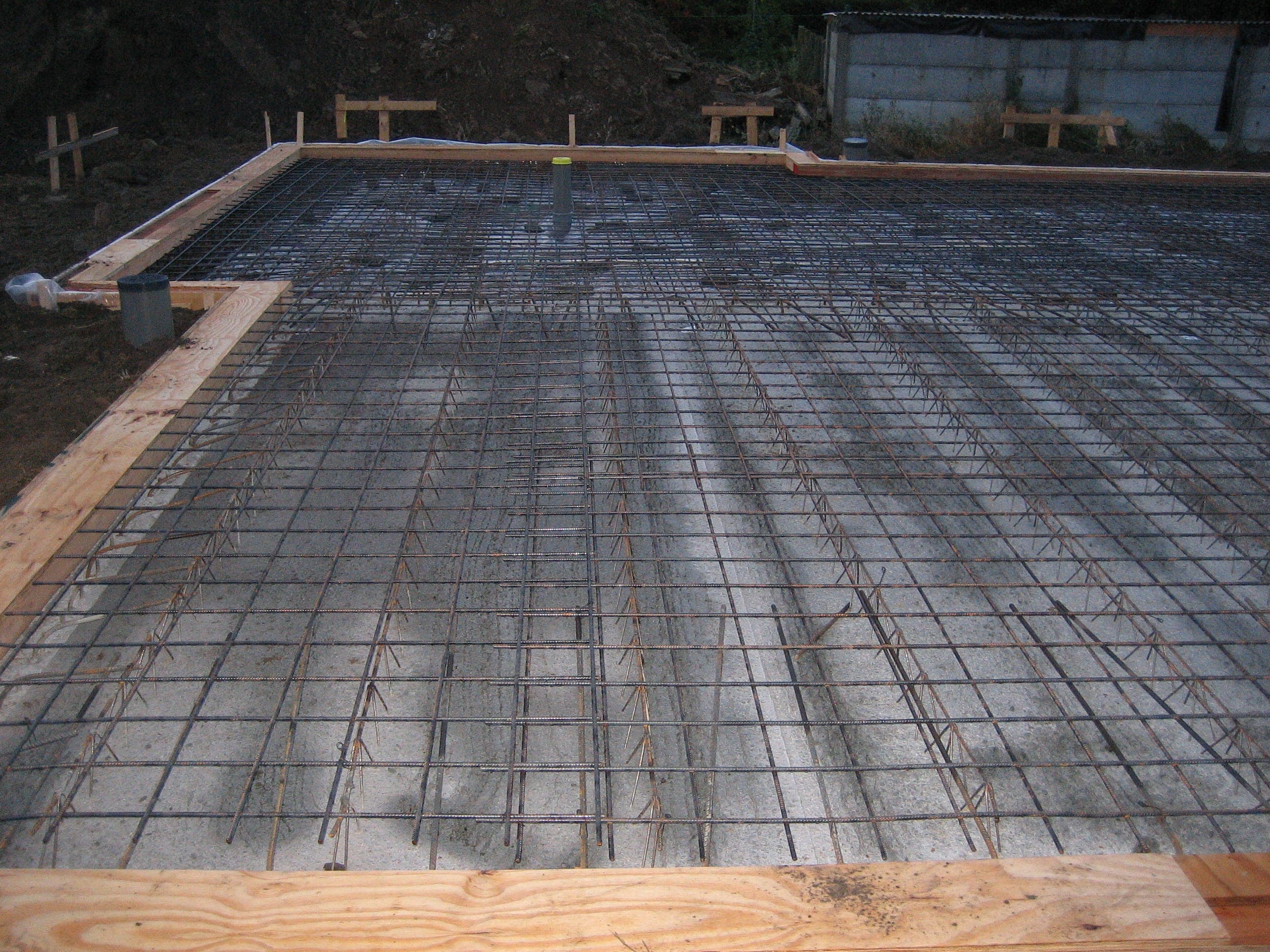 Fundering betonwerken Etikhove