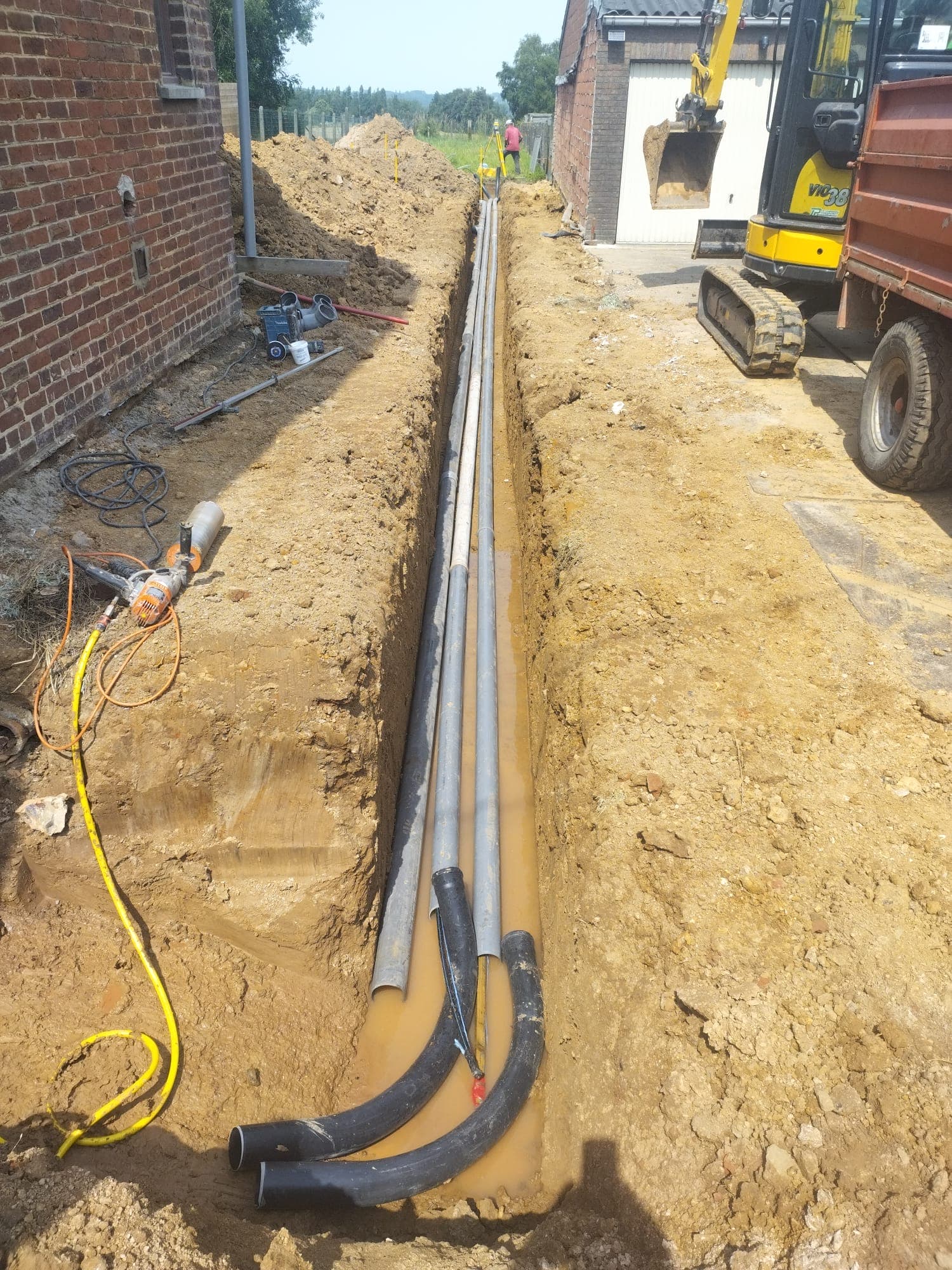 Rioleringswerken project