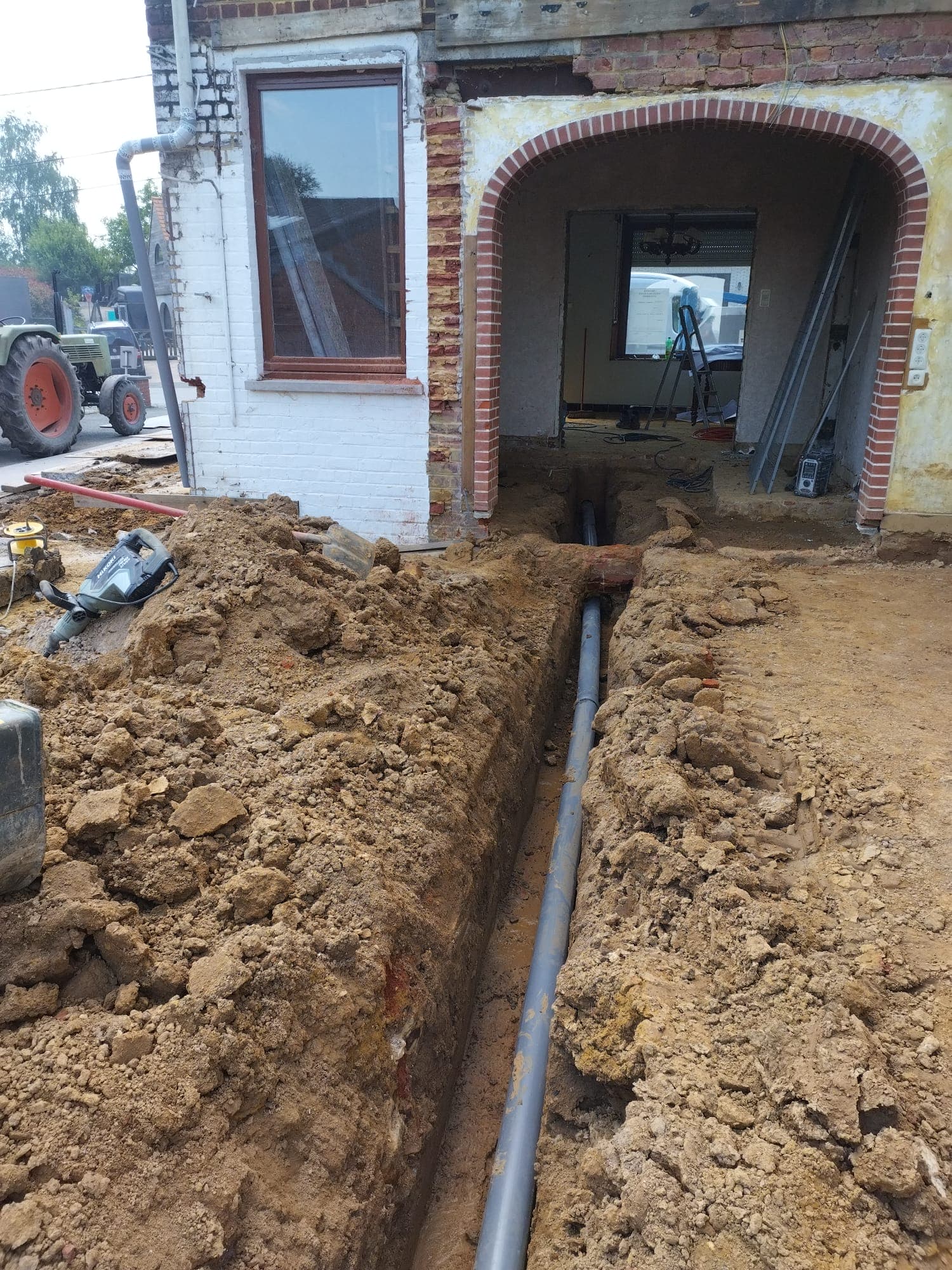Grond- en rioleringswerken Etikhove